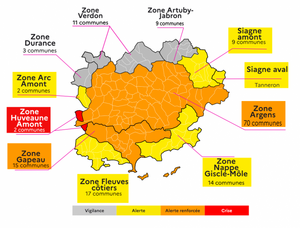 Niveau d'Alerte Sécheresse : arrêté préfectoral n°DDTM/SEBIO/2023-47 (...)