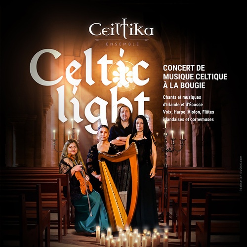 Concert de Musique celtique éclairé à la lueur des bougies
