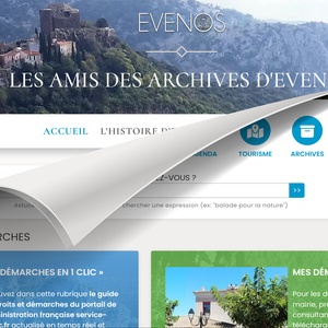 Lancement du site internet "Les Amis des Archives d'Evenos"