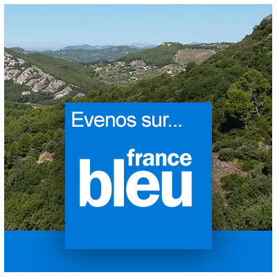 En balade à Evenos avec France Bleu