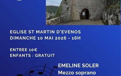 RÉCITAL LYRIQUE : UNE PARENTHÈSE ENCHANTÉE À EVENOS