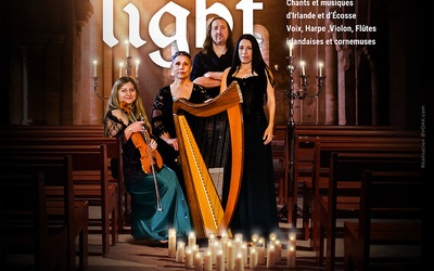 Concert de Musique celtique éclairé à la lueur des bougies