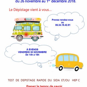 Dépistage VIH et VHC anonyme et gratuit à Evenos