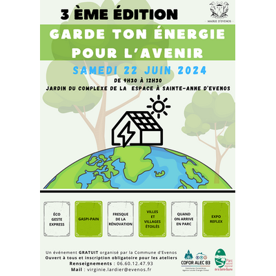 "Garde ton énergie pour l'avenir"