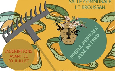 Moules au râteau du Broussan 2024