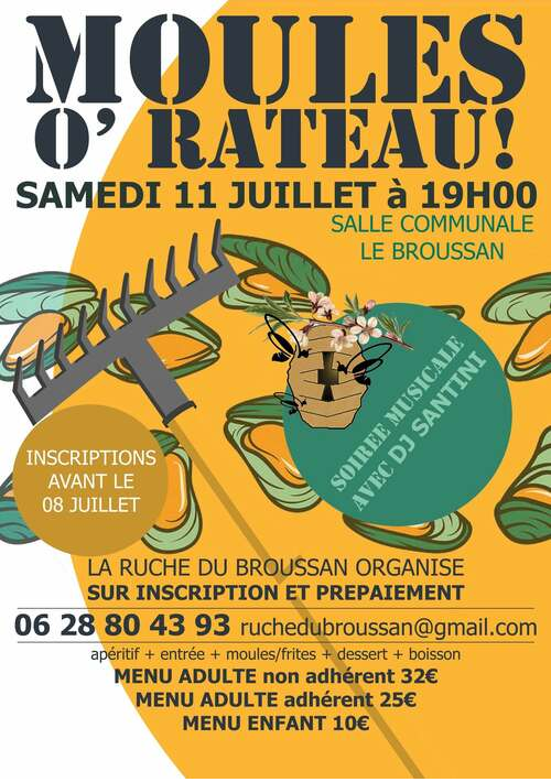 Avis aux gourmands ! La Ruche du Broussan vous prépare une soirée (…)