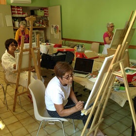 Les cours de peinture de ART EN VAR