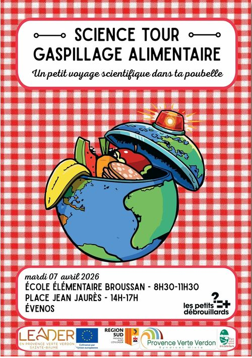 SCIENCE TOUR – GASPILLAGE ALIMENTAIRE &#127822;&#129365;