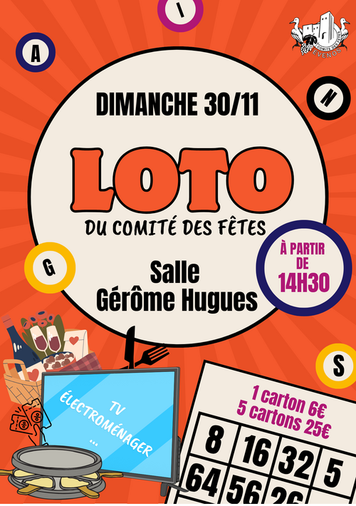 Le loto du Comité des Fêtes d'Evenos