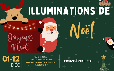 LA MAGIE DE NOËL ARRIVE À EVENOS !