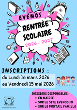 INSCRIPTION SCOLAIRE 2026 - 2027