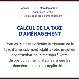 Annexe 5 : Taxe d'Aménagement