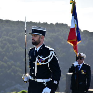 Prise de commandement du Chef d'Escadron Fayçal CHIDIAC au Fort de Pipaudon