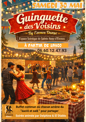 Evenos Danse organise "La Guinguette des Voisins "