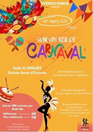 Soirée CARNAVAL _ Evenos Danse