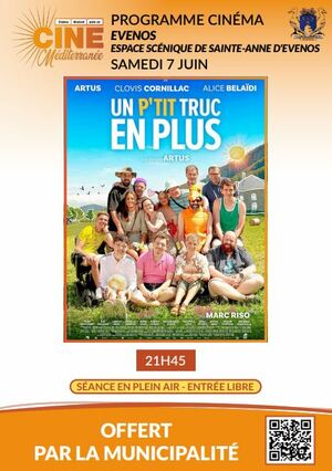 EVENOS FAIT SON CINÉMA EN PLEIN AIR