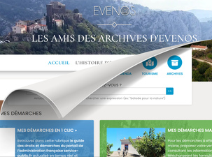 Lancement du site internet "Les Amis des Archives d'Evenos"