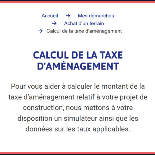 Annexe 5 : Taxe d'Aménagement